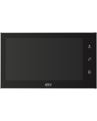 Монитор видеодомофона CTV-M4706AHD (черный) в Москве Абонентские видеоустройства Pintop.ru