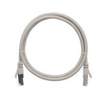 Шнур коммутационный 2хRJ45/8P8C S/FTP кат.6 (NMC-PC4SE55B-020-GY) NIKOMAX (2 м)