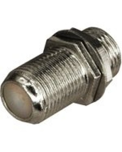 Переходник гнездо F - гнездо F БОЧКА с кольцом (100шт/уп) PROCONNECT 05-4201-4 в Москве Коннекторы Pintop.ru