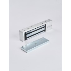 R-Lock RL-EM350-L0S - Электромагнитный замкок, 350кг, DC12/24B, цвет серебристый сатинированный алюминий RAL 7047