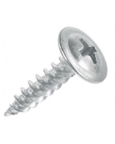 Саморез 4.2х32 с прессшайбой, острый,цинк (100шт/уп) Промрукав PR08.3626 в Москве Крепеж: Дюбели, шурупы, саморезы Pintop.ru