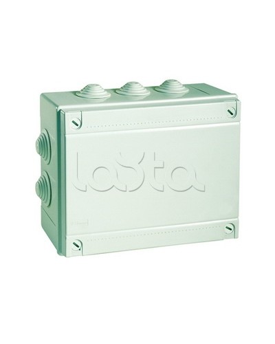 Коробка ответвительная с кабельными вводами, IP55, 100х100х50 мм DKC 53800 в Москве Распределительные коробки Pintop.ru