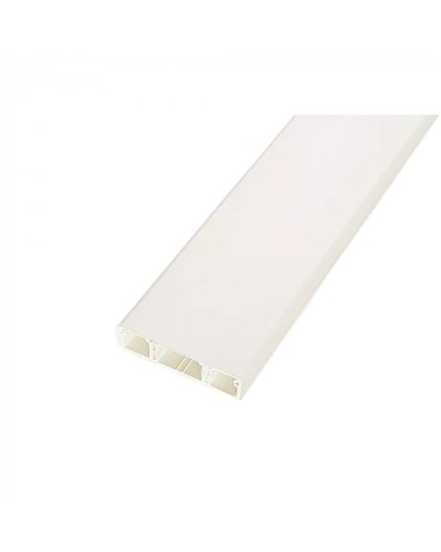 Кабельный канал 60х16х2000мм с перегородками (белый) SPL (060001S) в Москве Кабель-канал Pintop.ru