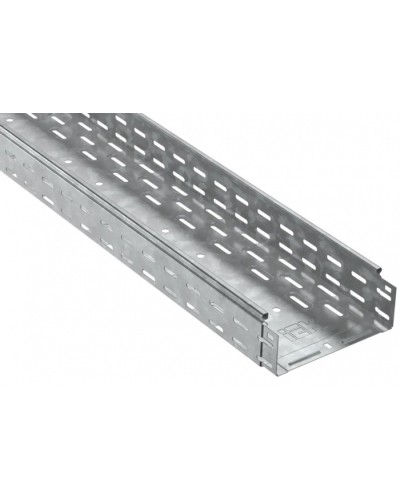 ESCA Лоток перфорированный 80х200х3000-1,0 HDZ IEK (CLP10-080-200-100-3-M-HDZ) в Москве Кабельные лотки Pintop.ru