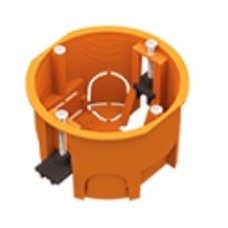 Коробка установочная стойкая к горению (ПВ-2) 64х44 (200шт/кор) Промрукав (80-0600-2С)