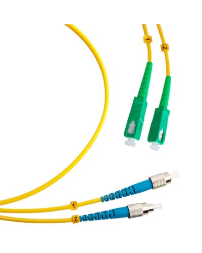 Шнур оптический duplex SC/APC-FC/UPC 9/125 sm 15м LSZH Cabeus FOP(d)-9-SC/APC-FC/UPC-15m в Москве Патч-корды оптические Pintop.ru