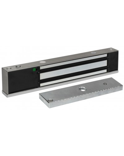 Smartec ST-EL323DLW-SS - Электромагнитный замок, уличное исполнение, СИД, датчик положения двери, IP68, нержавеющая сталь, усилие 320-340 кг. в Москве Электромагнитные замки Pintop.ru