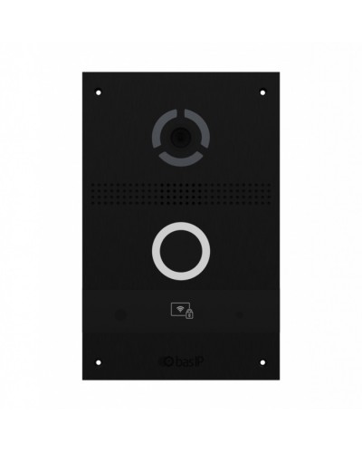 Панель вызывная индивидуальная BAS-IP AV-08FB BLACK в Москве Вызывные видеопанели малоабонентные Pintop.ru