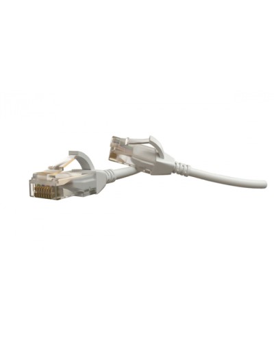 Патч-корд U/UTP Hyperline (PC-LPT-UTP-RJ45-RJ45-C6-3M-LSZH-WH) в Москве Патчкорды (медные) Pintop.ru