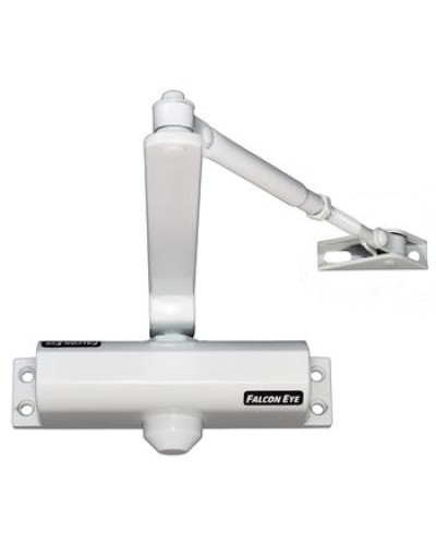 Доводчик дверной Falcon Eye FE-B4W (белый) в Москве Доводчики Pintop.ru