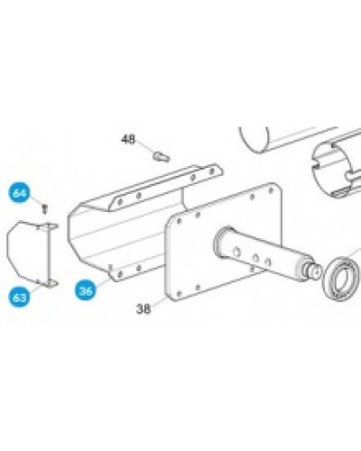 Плата LBC для MA7032 MA7034 Came 3199LBP7 в Москве Запчасти для шлагбаумов и автоматики Pintop.ru