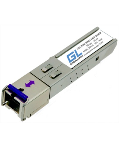Модуль SFP Gigalink GL-OT-SG14SC1-1310-1550-D в Москве Модули SFP/XFP/GBIC Pintop.ru