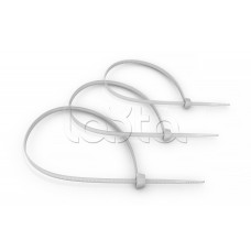 Стяжка нейлоновая неоткрывающаяся, безгалогенная (halogen free) 100x2.5мм, (100 шт) Cabeus CT-100