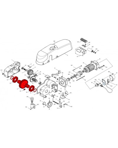 Винты крепления пластины стрелы Came 119RIG004V в Москве Запчасти для шлагбаумов и автоматики Pintop.ru