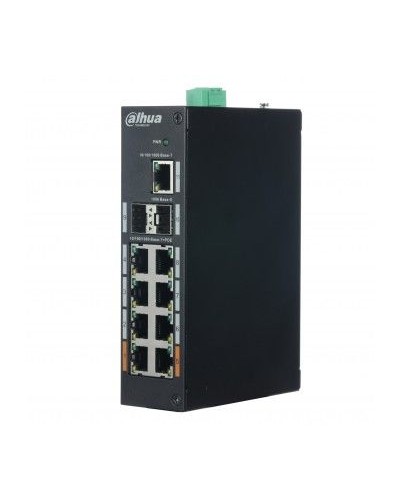 11-портовый неуправляемый коммутатор Dahua DH-PFS3211-8GT в Москве Коммутаторы Pintop.ru