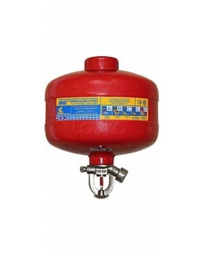 Модуль порошкового пажаротушения ПОЖТЕХНИКА МПП-2,5/68 МИГ (температура срабатывания +68°С) (красный) в Москве Модули порошковые Pintop.ru