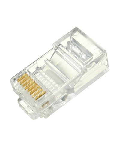 Унифицированный разъём Tantos Джек RJ-45 8P-8C CAT5e Ts (100шт/уп) в Москве Коннекторы и разъемы Pintop.ru