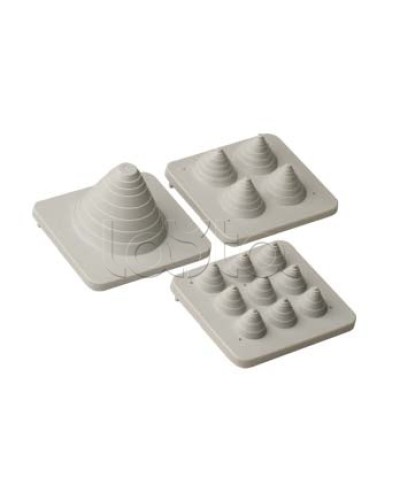 Ввод кабельныймембранный 4х21мм 4 отверстий диаметр 47мм (20 шт/уп) DKC R5MP01 в Москве Аксессуары для стоек и шкафов Pintop.ru