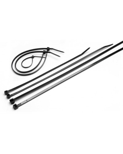 Стяжка нейлоновая неоткрывающаяся, безгалогенная (halogen free), 370x3.6мм, черная, outdoor (100 шт) Cabeus GTOUT-370 в Москве Стяжки-хомуты Pintop.ru