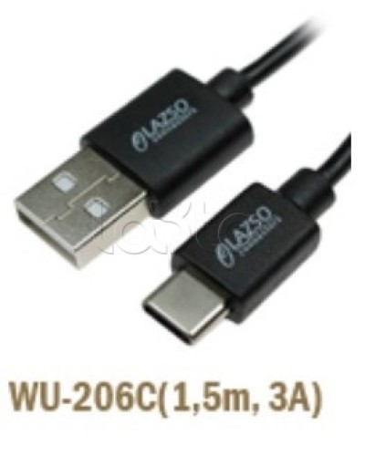 Кабель для передачи данных и зарядки LazsoWU-206C(1,5m, 3А) в Москве Оборудование для видеонаблюдения Pintop.ru