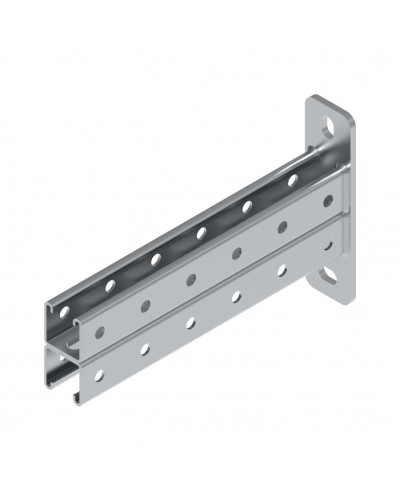 Консоль STRUT двойная HDZ КССД-41х41х550 (2,5мм) Промрукав (PR08.9060) в Москве Аксессуары для лотков Pintop.ru