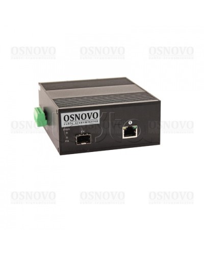 Медиаконвертер Gigabit Ethernet с поддержкой PoE OSNOVO OMC-1000-11HX/I в Москве Медиаконвертеры Pintop.ru