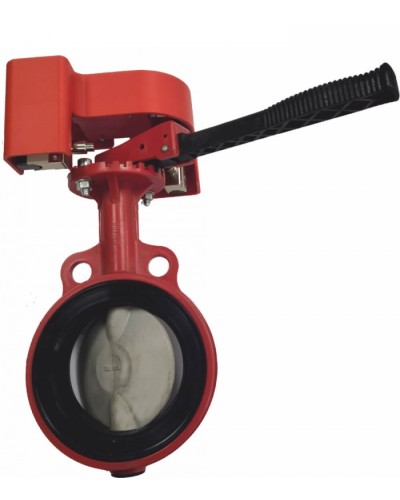 Затвордисковый с ручным приводом с контролем положения УКПЗА Спецавтоматика 3т80/1,6(Р)-Ф.УЗ.1-АК-80v4 в Москве Затворы дисковые Pintop.ru