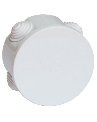 Коробка ответвительная с кабельными вводами, IP44, д.65х35 мм (24 шт/уп) DKC (53500) в Москве Распределительные коробки Pintop.ru