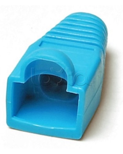 Колпачок изолирующий для разъемов RJ-45 Hyperline BOOT-BL-10 в Москве Коннекторы Pintop.ru