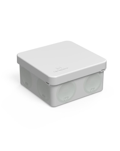 Коробка распред. 60-0210м двухкомп. безгалогенная (HF) 80х80х40 (8шт/уп) Промрукав (60-0210м) в Москве Распределительные коробки Pintop.ru