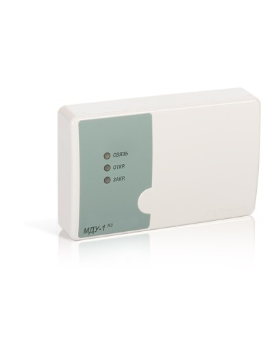 Модуль управления клапаном дымоудаления или огнезадерживающим клапаном Рубеж МДУ-1-R3 в Москве Адресная система пожарной сигнализации РУБЕЖ Pintop.ru