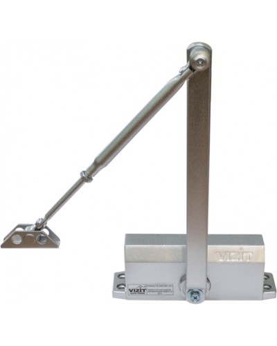 Доводчик дверной для двери весом до 120 кг Vizit DC305S ARCTIC COMPACT DOUBLE POWER в Москве Доводчики Pintop.ru