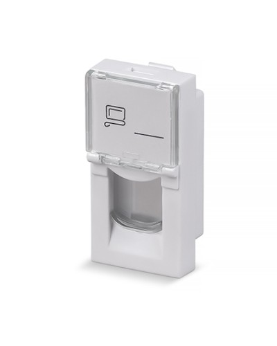 Вставка 45x22,5 (Mosaic) для 1 модуля формата Keystone Jack Cabeus (FP-L-22,5-1M) в Москве Модули Keystone Pintop.ru