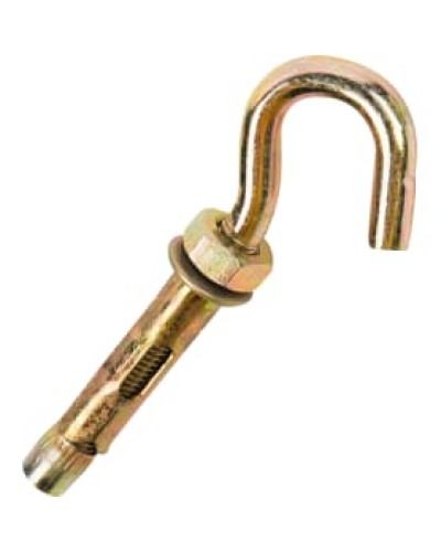 Анкерный болт с крюком М8 10x60 мм (500 шт/уп) ПожТехКабель (862-413) в Москве Крепеж Pintop.ru