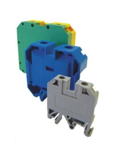 Зажим наборный ЗНИ-4PEN 4мм2 (JXB-земля) IEK YZN20-004-K52 в Москве Клеммные колодки Pintop.ru