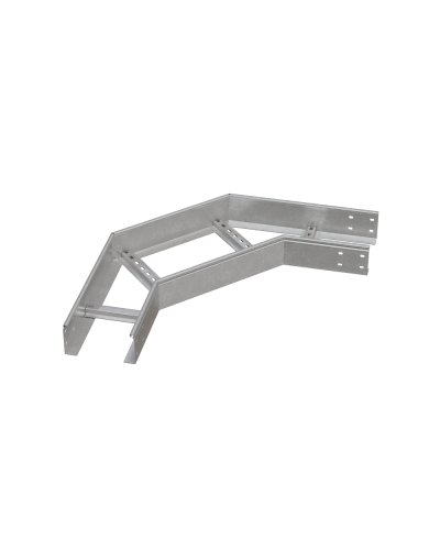 Угол лестничный горизонтальный 90 гр. 100х200х1,5 мм HD85 N КМ-профиль (LGL90-100-200-1.5 HD85 N) в Москве Аксессуары для лотков Pintop.ru