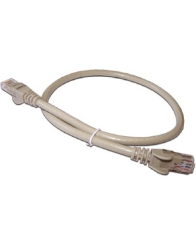 Патч-корд RJ45 - RJ45, 4 пары, UTP, категория 6, 5 м, серый LANMASTER LAN6-45-45-5.0-GY в Москве Патчкорды (медные) Pintop.ru
