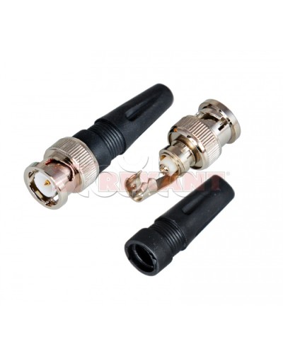 Разъем штекер BNC под винт с колпачком (02-001) (50шт/уп) REXANT 05-3071 в Москве Коннекторы Pintop.ru