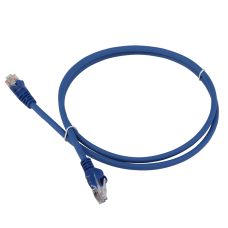 Патч-корд LANMASTER LSZH UTP кат.5e, 4.0 м, синий LANMASTER LAN-PC45/U5E-4.0-BL