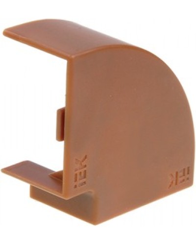 ELECOR Поворот 90град КМП 25х16 дуб (4шт/компл) IEK (EL-KK10D-P-025-016-K11) в Москве Аксессуары для кабель-канала Pintop.ru