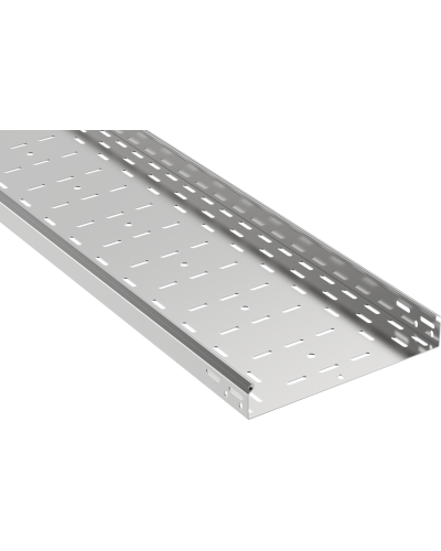 ESCA 3 Лоток перф. без боковой перф. 50х100х3000-0,45 IEK (ES3-15-050-100-3-045) в Москве Кабельные лотки Pintop.ru