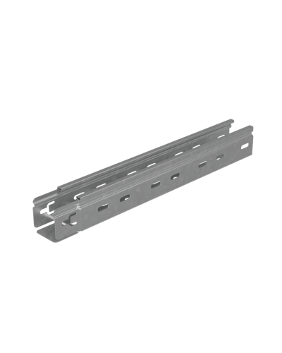 L-профиль перфорированный 32х32х2,0 L3000 мм КМ-профиль (L32-32-2.0-3000) в Москве Аксессуары для лотков Pintop.ru