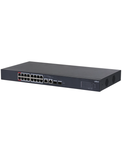 16-портовый PoE коммутатор Dahua DH-CS4218-16ET-135-V2 в Москве Коммутаторы Pintop.ru