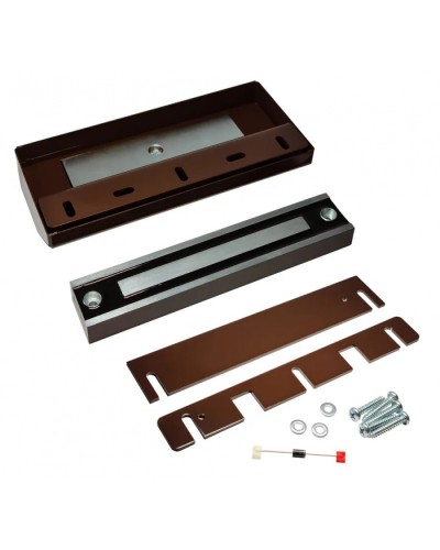 Электромагнитный замок влагозащищённый ALeko ALM-350FT (12В черный) в Москве Электромагнитные замки Pintop.ru