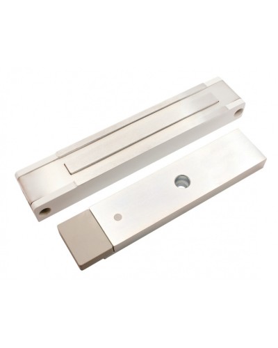 Электромагнитный замок с датчиком состояния двери ALeko ALM-400P (12В белый) в Москве Электромагнитные замки Pintop.ru