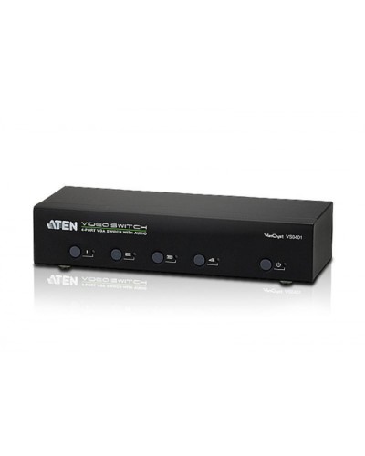 Коммутатор видеосигналов ATEN VS0401-AT-G в Москве Системы видеонаблюдения Pintop.ru