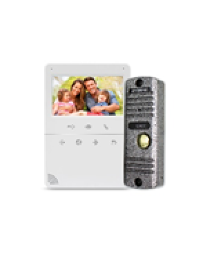 AccordTec Комплект домофонии AT-home4 WH-SL в Москве Комплекты домофонов Pintop.ru