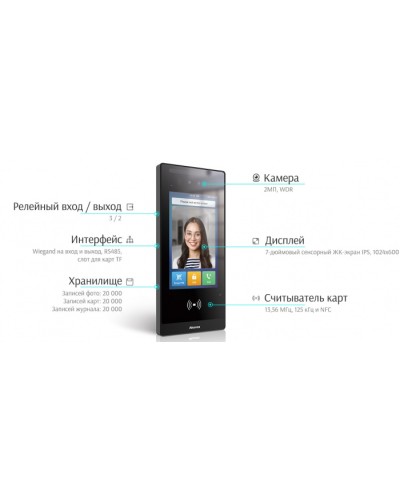 IP вызывная панель Akuvox E18C в Москве Вызывные IP панели Pintop.ru