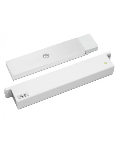 Замок электромагнитный Aler AL-300 PRemium (24 В, белый) в Москве Электромагнитные замки Pintop.ru