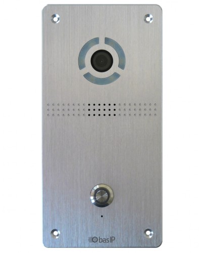 Панель вызывная BAS-IP AV-04FD SILVER в Москве Вызывные IP панели Pintop.ru